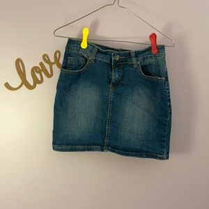 Jean skirt